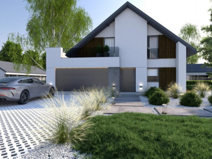 nowoczesny dom, duża działka, dostępny od zaraz