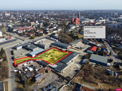Działka Zgierz ul. Barona