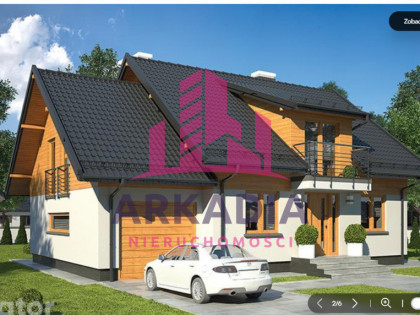 Dom  w stanie surowym zamkniętym, okolice Bielawy