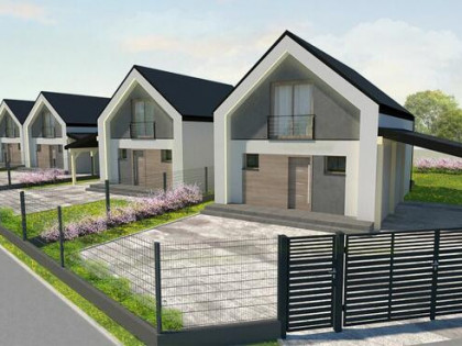 Nowy, funkcjonalny dom jednorodzinny w stanie deweloperskim