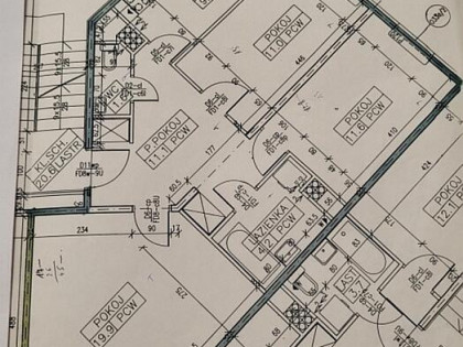 68,7 m² POTENCJAŁ NA 4 POKOJE 1 PIĘTRO TARCHOMIN