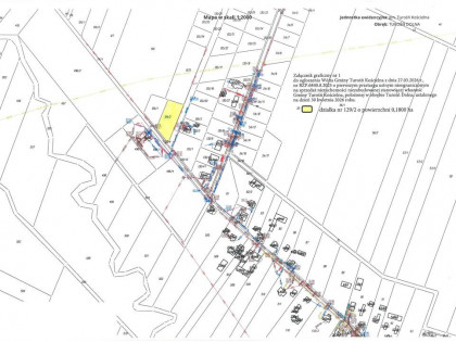 Przetarg - obręb Turośń Dolna