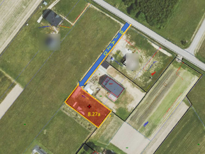 Działka 8,27a budowlana- Wola Rafałowska