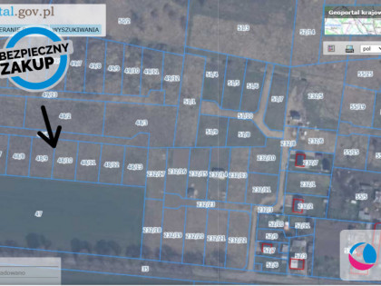 Działka Mierzyno ul.  
