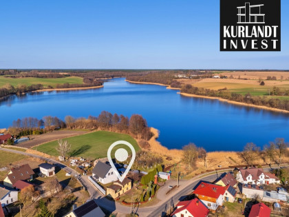 Dom z działką na usługi handlowe 80 m od jeziora