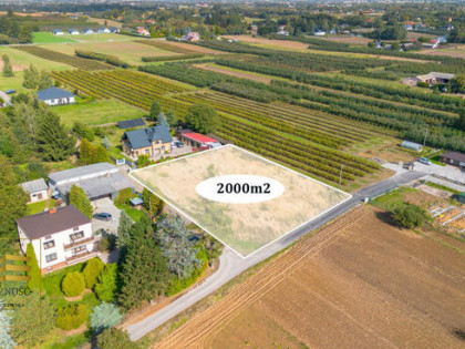 Działka budowlana Motycz gm. Konopnica,