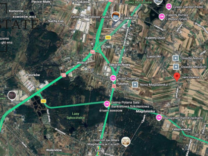 Działka Janczewice ul. Jedwabna