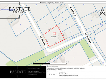 Działka Warszawa Targówek, Fabryczny ul. Szklana
