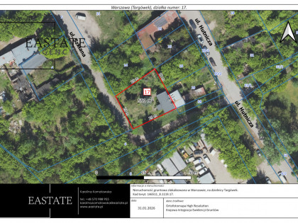 Działka Warszawa Targówek, Fabryczny ul. Szklana