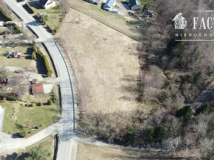 Widokowa działka budowlano-rolna 18,46 ara – Bieśnik, gm. Łużna, 1184S/2026