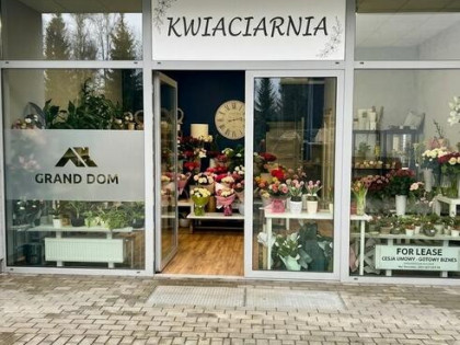 Oferuję na sprzedaż kwiaciarnię wraz z cesją umowy najmu lok
