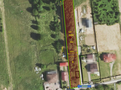 Działka budowlana 26a - Hermanowa