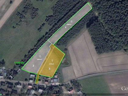 Działka Mały Bukowiec ul.  