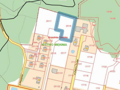 Działka rolno-budowlana Brzezinka Średzka gm. Miękinia