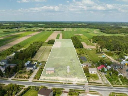Działka budowlana 15060 m2.z War.Zab.na 10 domów