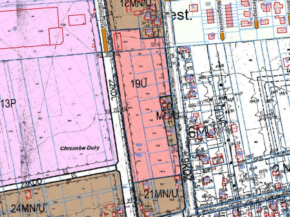 Działka Chrzanów Duży