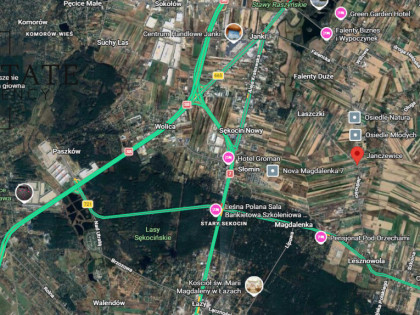 Działka Janczewice ul. Jedwabna