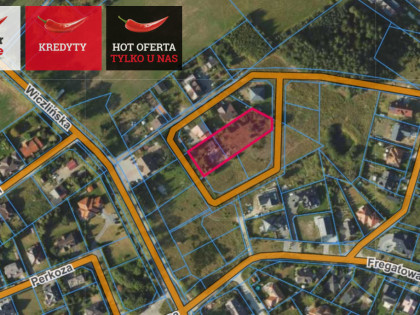 Działka Gdynia Chwarzno-Wiczlino ul. Wiczlińska