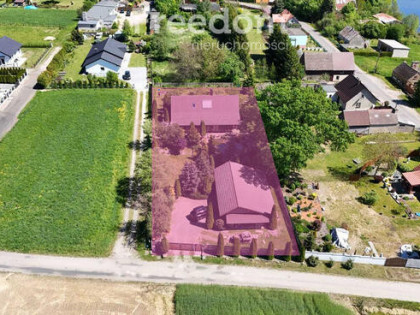 Dom z bali | ogród zimowy 47 m² | duża działka