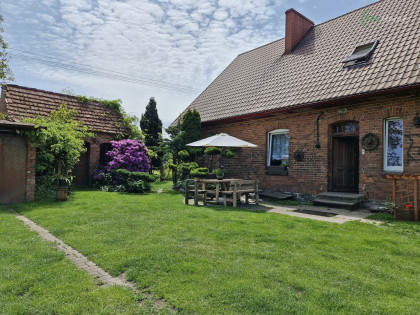 Liszkowo, mieszkanie  z ogrodem, garażem w domu.