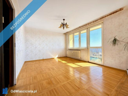 Jasne mieszkanie z loggią i szeroką panoramą Kielc, 3 pokoje, 54 m²