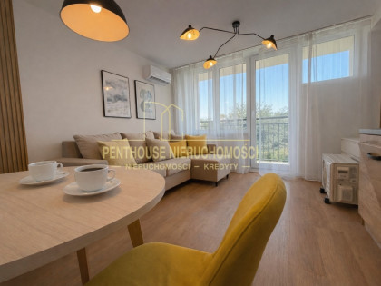 Nowoczesna kawalerka typu studio z balkonem