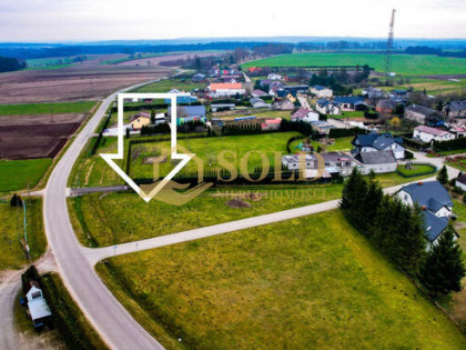 Działka budowlana Sobieńczyce gm. Krokowa, Kasztanowa