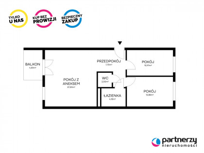 Mieszkanie Gdańsk Jasień ul. Aleksandry Gabrysiak