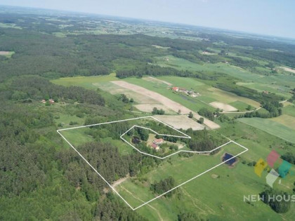 Okazja - działka rolna, las, staw