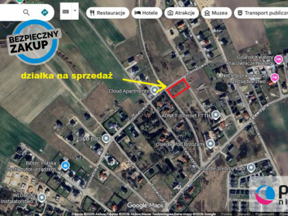 Działka Gdańsk Klukowo ul. Internetowa