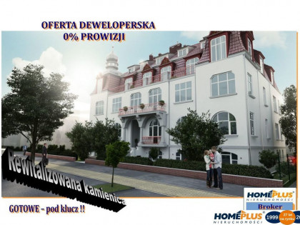 0%, apartament przy promenadzie -  pod klucz