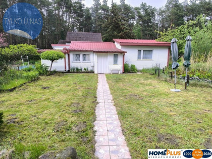 Cicha kształtna działka w otulinie lasu koło rzeki