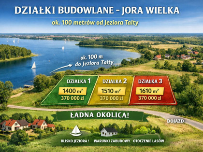 Działka Jora Wielka ul. Jora Wielka