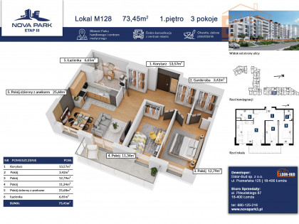 Mieszkanie Łomża rynek pierwotny ul. Akademicka