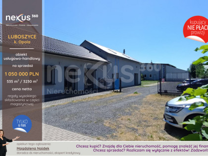 Budynki biurowo magazynowe z halą (z najemcą)