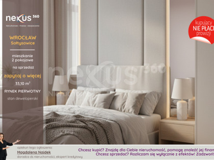 2 pokojowe mieszkanie, miejsce postojowe gratis!