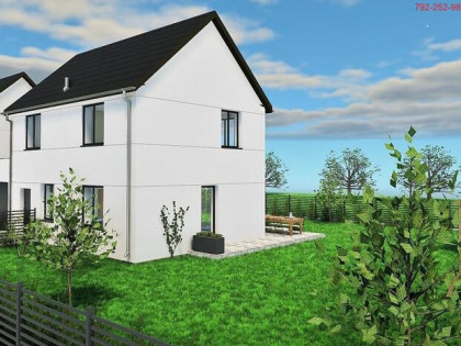 Nowoczesny dom premium z piętrem i użytkowym poddaszem 110 m