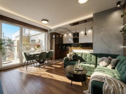 Nowoczesny apartament z tarasami na Chojnach
