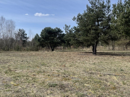 Działka 830 m² – spokojna, zielona okolica.