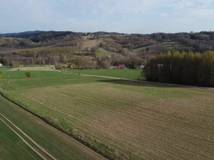 Działka widokowa pod zabudowę mieszkaniową