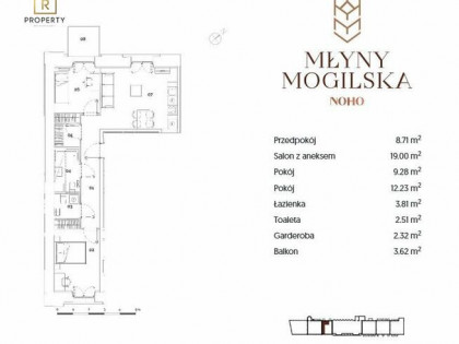 Prestiżowa inwestycja |ul.Mogilska|57,86m2 |3 pok.