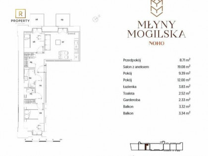 Prestiżowa inwestycja |ul.Mogilska|57,86m2 |3 pok.