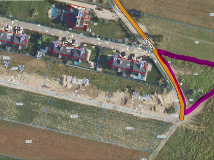 Działka Pęcice ul. Piachy