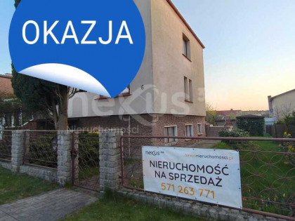 Dom w centrum Twardogóry – 146 m², 6 pokoi, garaż
