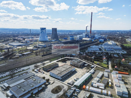 Zabudowany teren usługowy 1,09 ha Łęg ul. Siwka