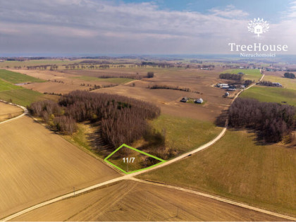 Działka z warunkami zabudowy - Odmy, gm. Dąbrówno