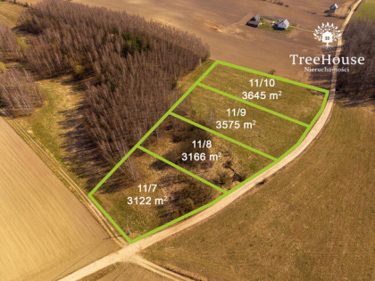 Działki z warunkami zabudowy - Odmy, gm. Dąbrówno