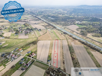 Działka budowlana 800 m² – Kossowa | płaska
