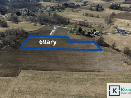 Działka budowlana Ustrobna gm. Wojaszówka,