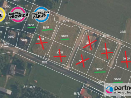 Działka Tokary ul. Boczna